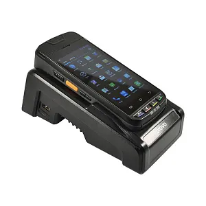 Коммуникационная подставка для i9000S (ККТ МКАССА RS9000-Ф) / доп. слот для АКБ / зарядка без чехла / USB / NFC / Ethernet / Cradle for i9000S MC9000-ACCCRD-С4