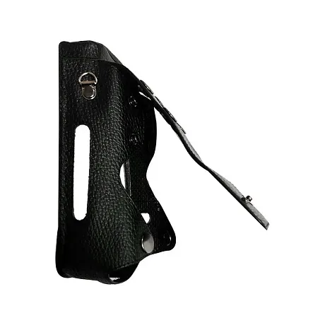 Сумка-чехол (из натуральной кожи) для онлайн-кассы МКАССА RS9000-Ф (UROVO i9000S) с ремнем через плечо 