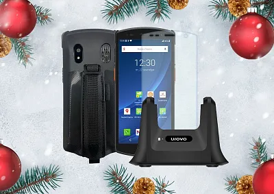 Новогодняя акция от Райтскан: комплекты с Urovo CT58 по специальной цене!