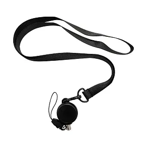 Шнурок (растягивающийся) для с карабином и ремнем для крепления на шее / lanyard (stretchable) with carabiner and belt for hang on the neck ACC-SR5600STRAP3