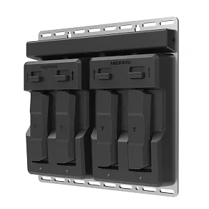 Зарядная станция для ME10 / 4 слота для АКБ / KIT Incl. ME10-4SBATC-01 and PWS-DC-122BEU-05 ME10-4SBATCKIT-EU-01