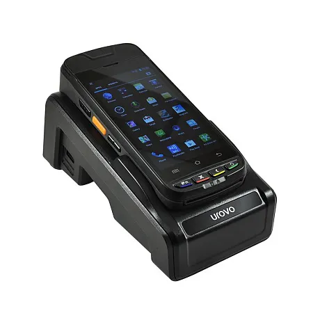 Коммуникационная подставка для i9000S (ККТ МКАССА RS9000-Ф) / доп. слот для АКБ / зарядка без чехла / USB / NFC / Ethernet / Cradle for i9000S