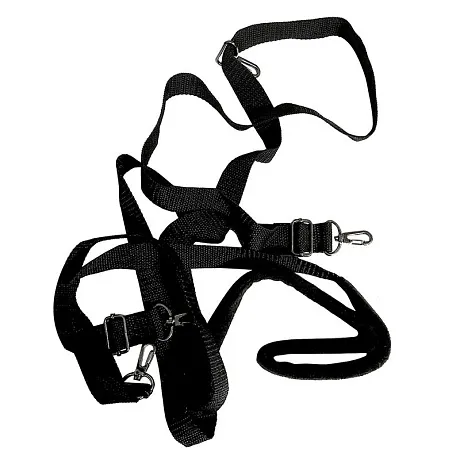 Сумка-чехол (из натуральной кожи) для онлайн-кассы МКАССА RS9000-Ф (UROVO i9000S) с ремнем через плечо 