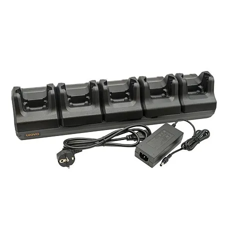 Зарядная станция для DT40 / 5 слотов для ТСД / зарядка без чехла / Сharger station for DT40 (5 slots for Terminals)