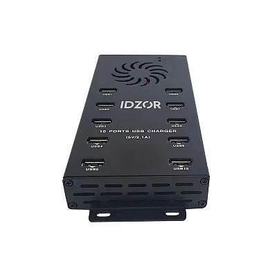 IDZOR C-410 USB HUB 10 ports 5V 2100mA